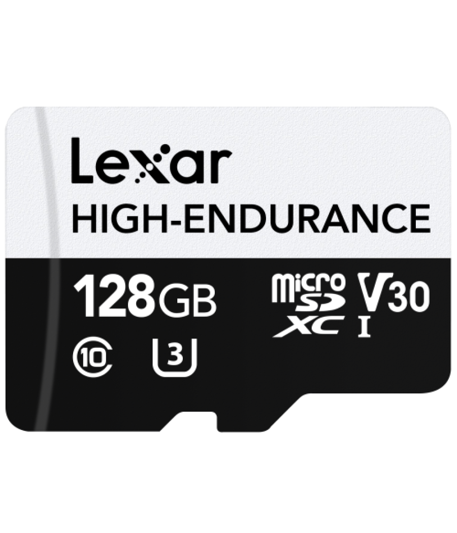 Lexar high-endurance 128 gb microsdxc uhs-i clase 10