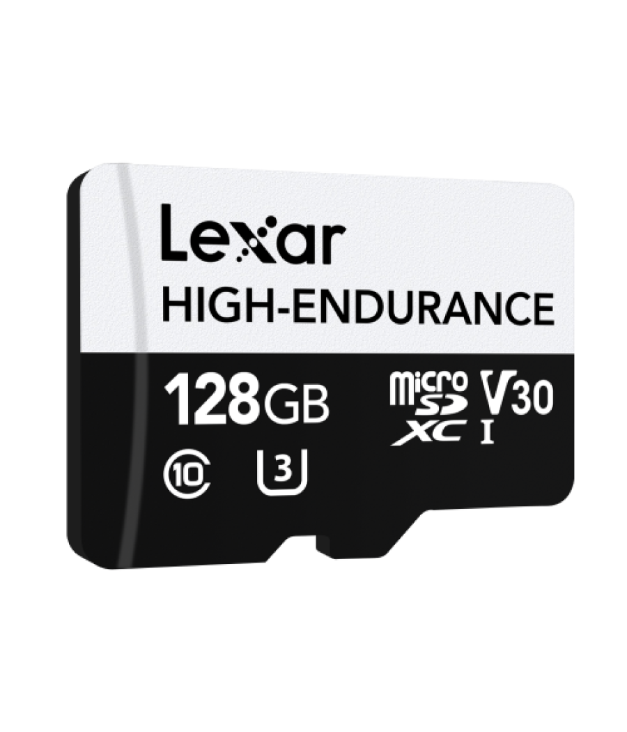 Lexar high-endurance 128 gb microsdxc uhs-i clase 10