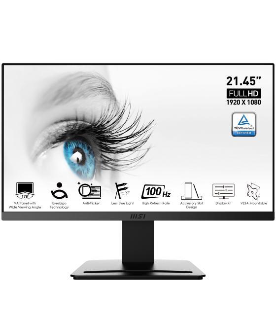 Monitor led 22.3pulgadas msi mp223 va - fhd - hdmi - vga - 100hz - 1ms