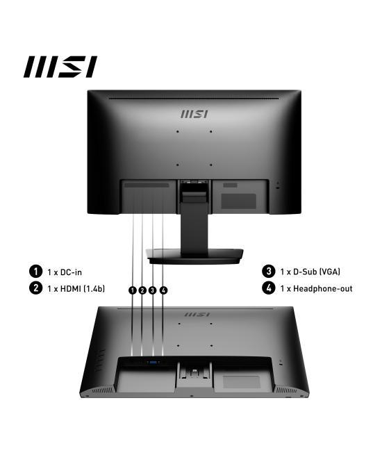 Monitor led 22.3pulgadas msi mp223 va - fhd - hdmi - vga - 100hz - 1ms