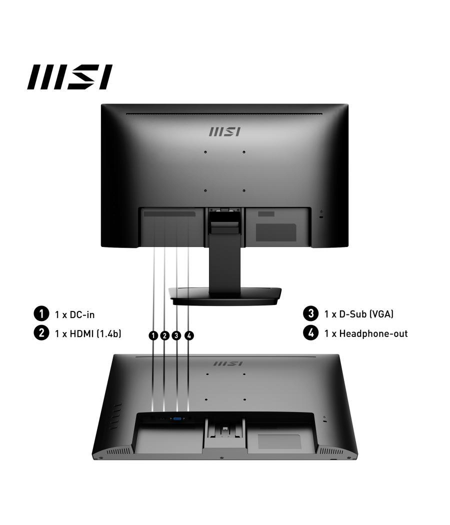 Monitor led 22.3pulgadas msi mp223 va - fhd - hdmi - vga - 100hz - 1ms