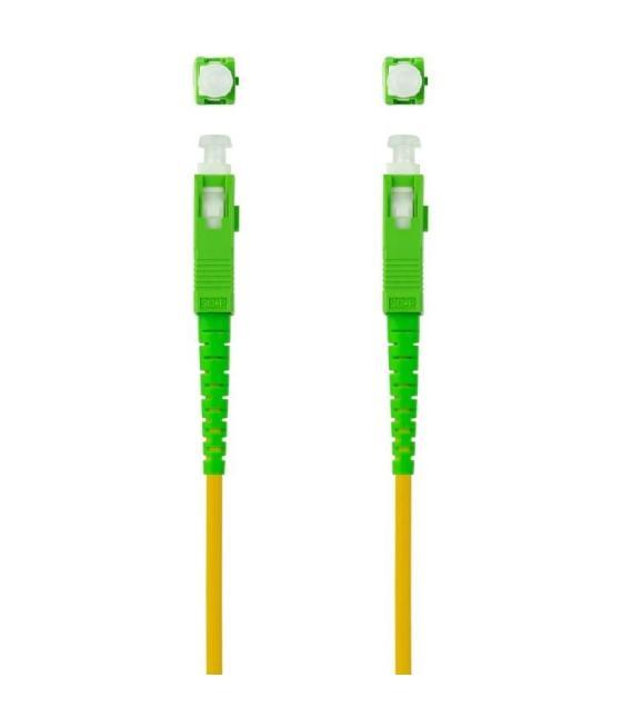 Cable de fibra óptica g657a2 nanocable 10.20.0015/ lszh/ 15m/ amarillo