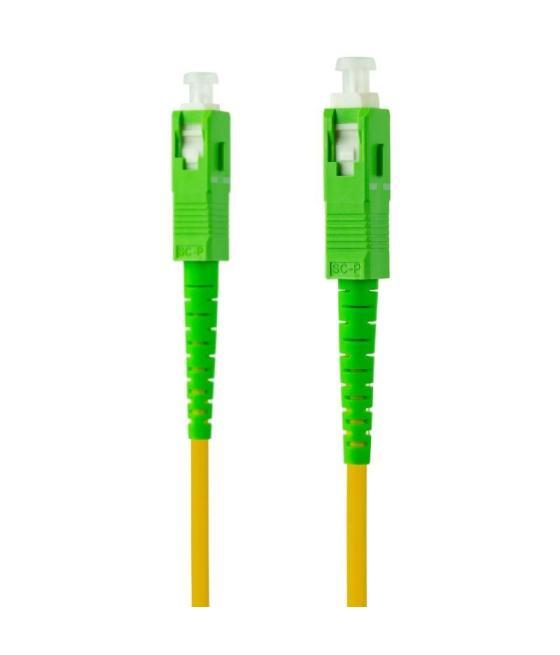 Cable de fibra óptica g657a2 nanocable 10.20.0015/ lszh/ 15m/ amarillo