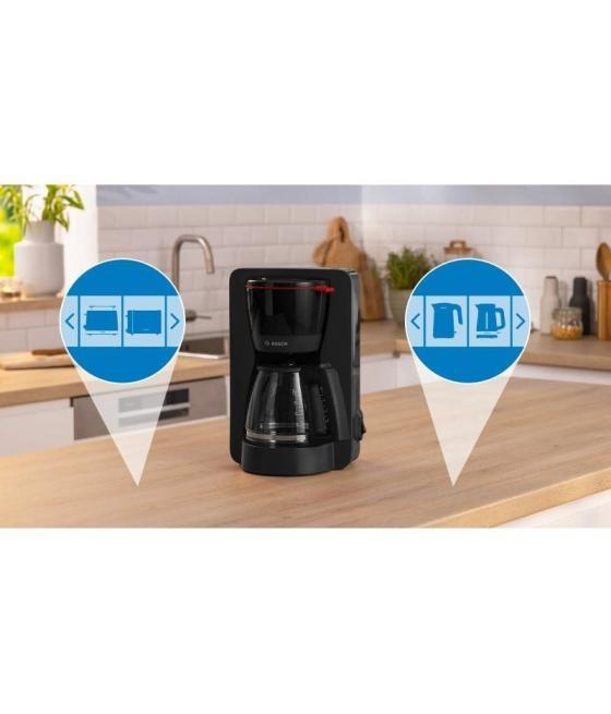 Cafetera de goteo bosch mymoment/ 15 tazas/ negra