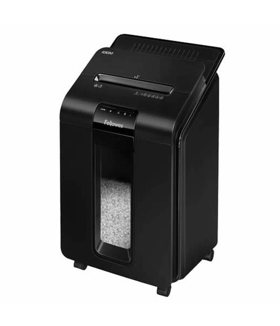 Destructora fellowes automax 100m/ microcorte de 4 x 10mm/ negra