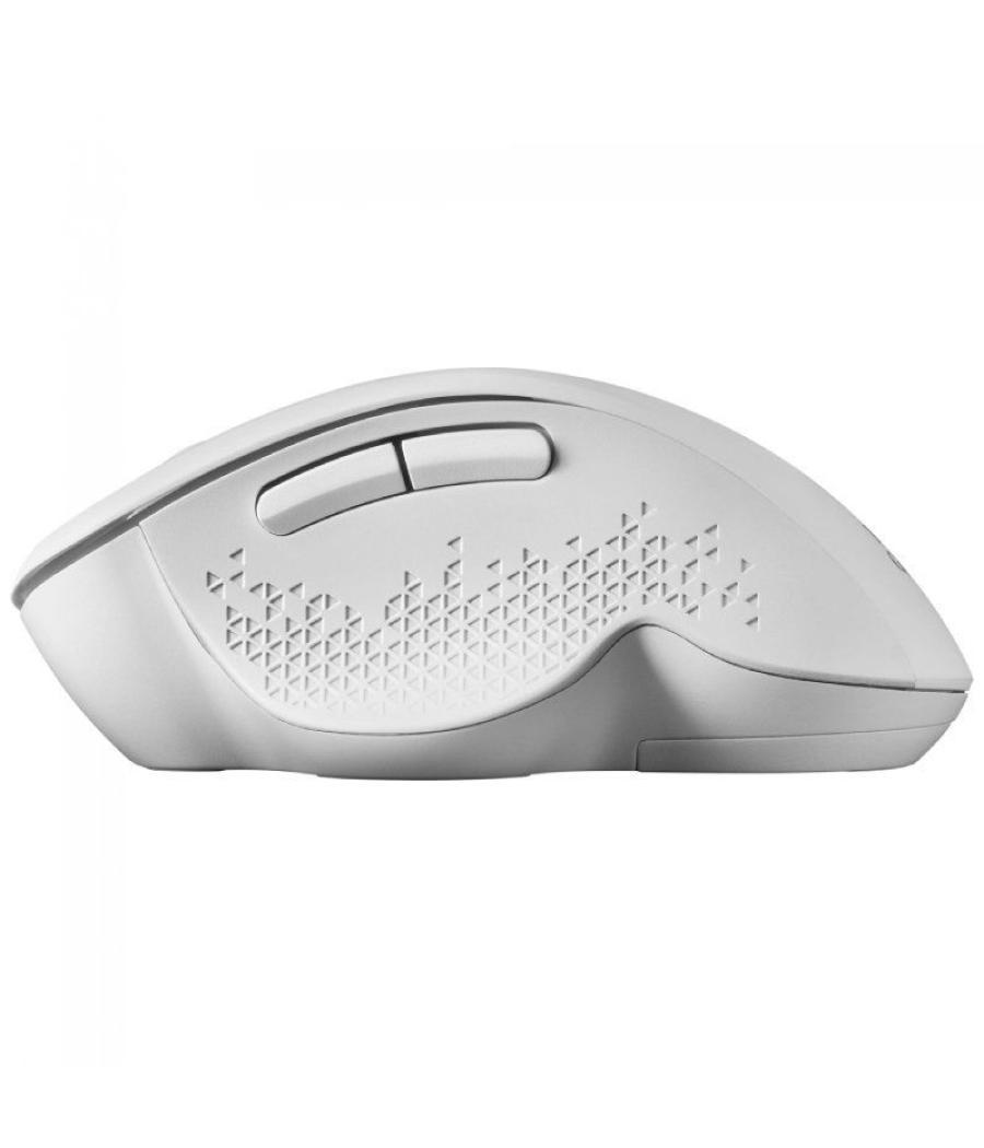 Ratón gaming inalámbrico mars gaming mmwergo/ hasta 3200 dpi/ blanco