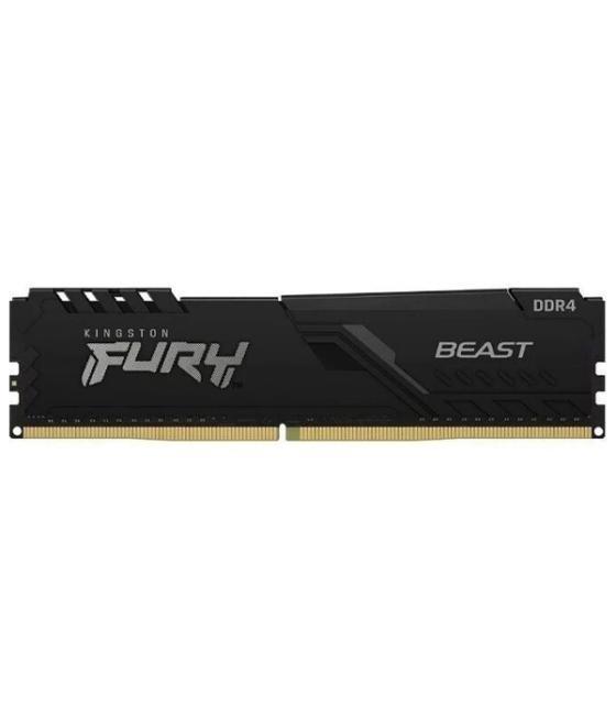 Ddr4 8gb 3200mhz kingston kf432c16bb/8 fury beast cl16