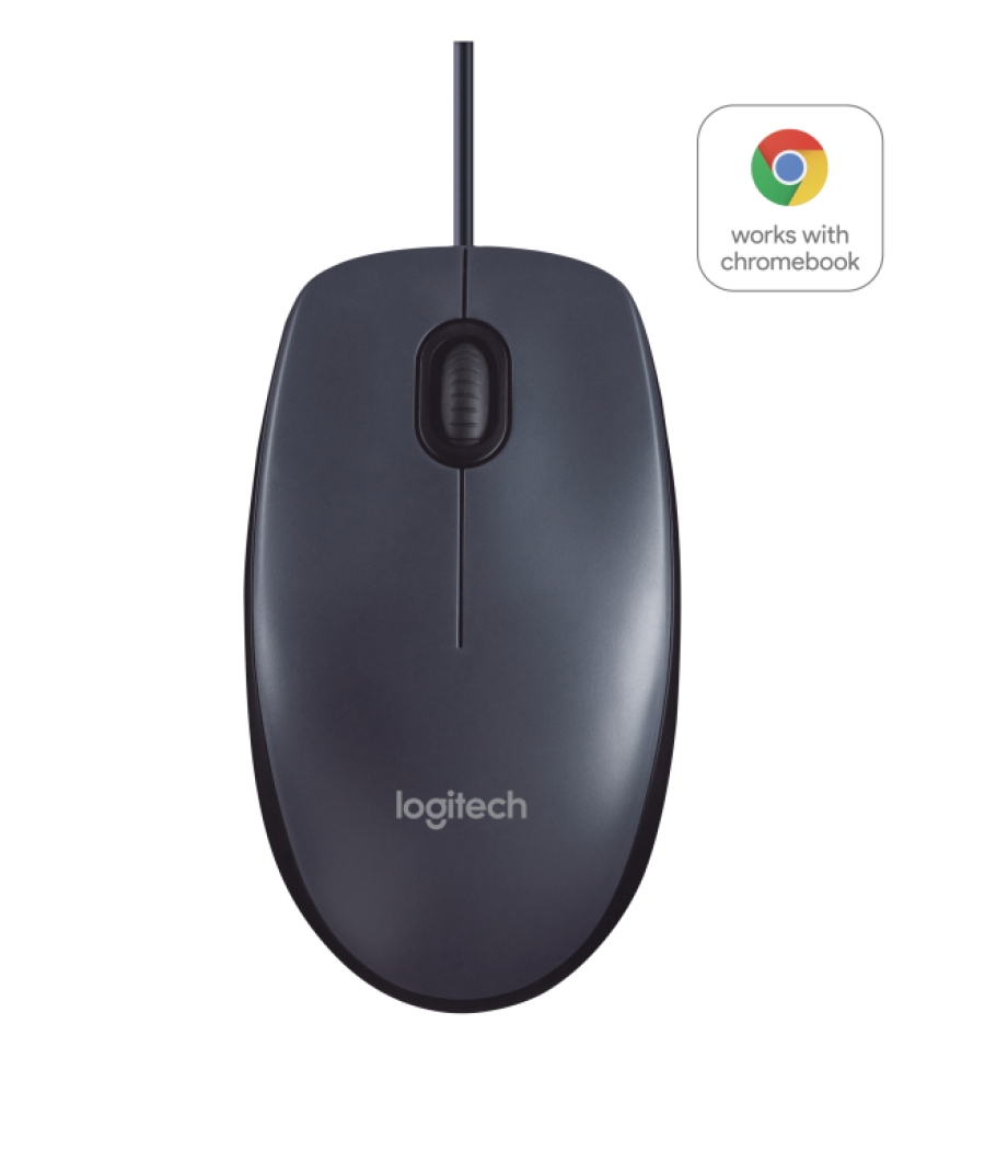 Raton logitech b100 usb negro