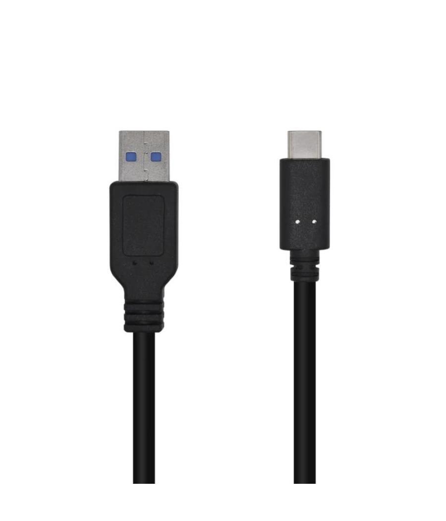 Aisens cable usb 3.1 gen2 10g3a c/m-a/m negro 0.5m