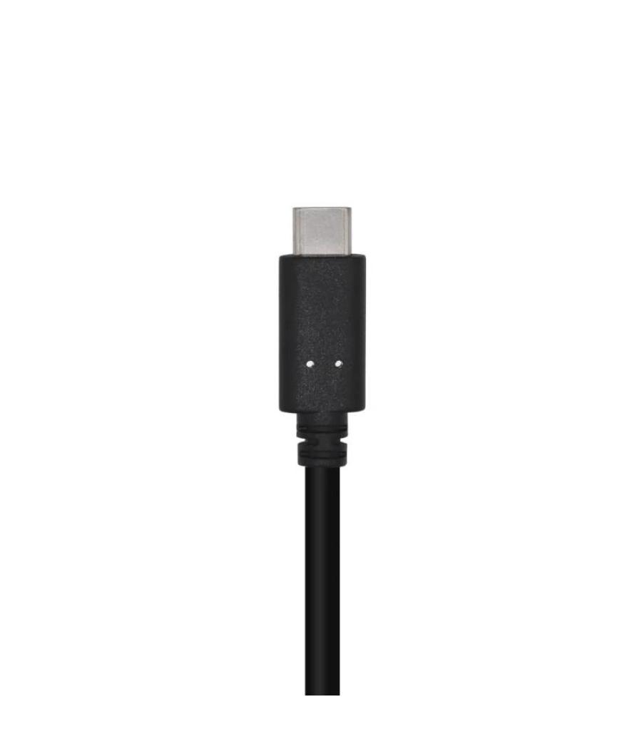 Aisens cable usb 3.1 gen2 10g3a c/m-a/m negro 0.5m