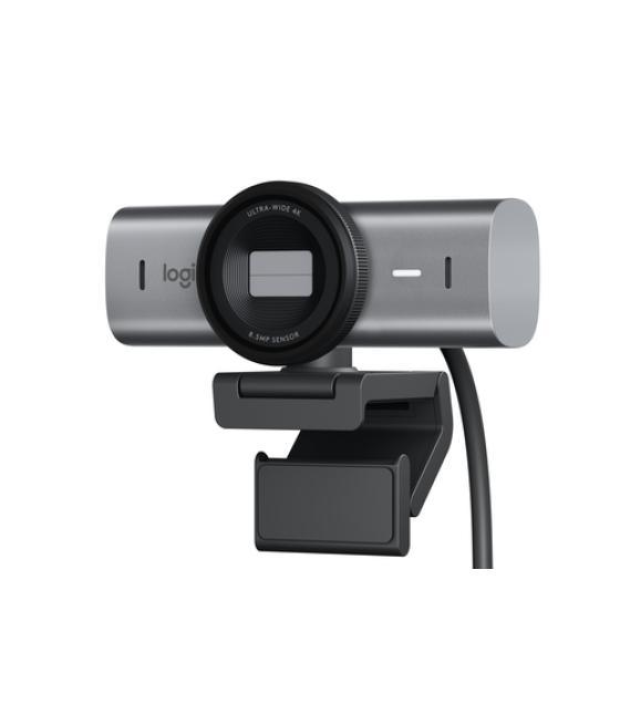 Logitech MX Brio 705 for Business cámara web 8,5 MP 4096 x 2160 Pixeles USB 3.2 Gen 1 (3.1 Gen 1) Aluminio, Negro