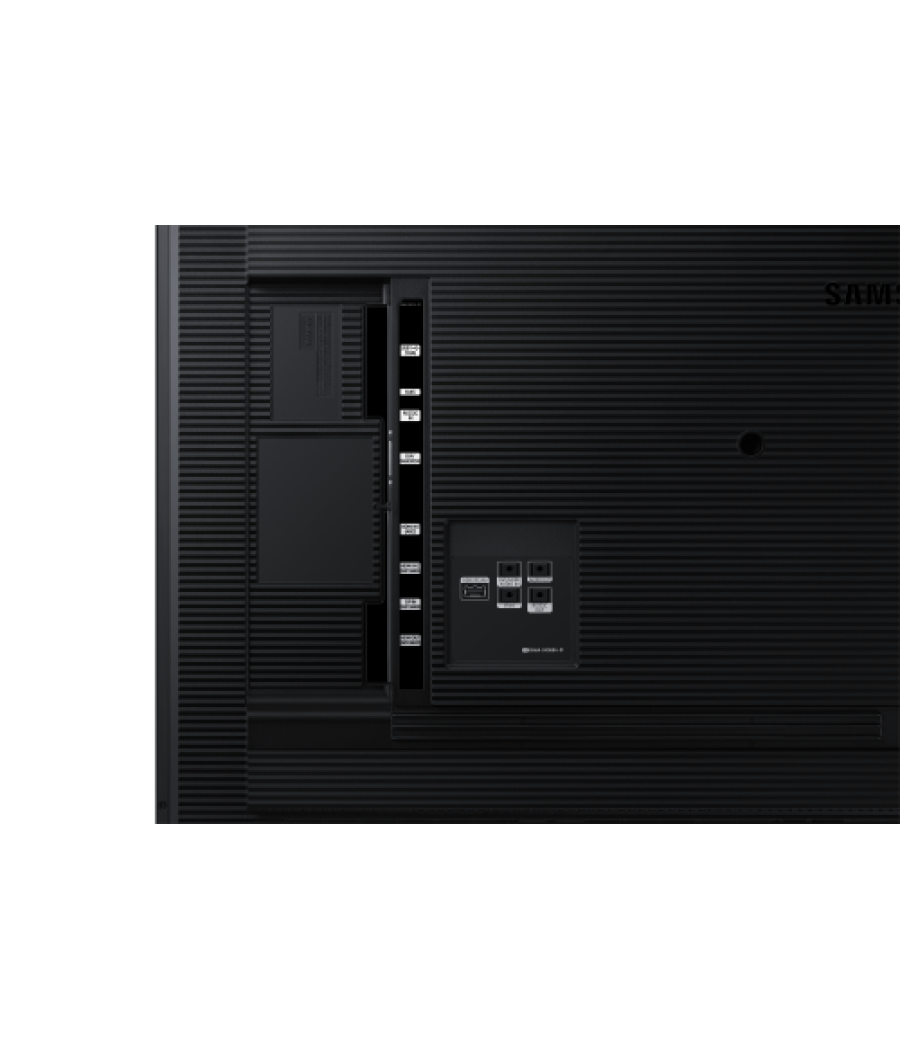 Samsung qmb-t pantalla plana para señalización digital 139,7 cm (55") wifi 400 cd / m² negro pantalla táctil tizen 6.5