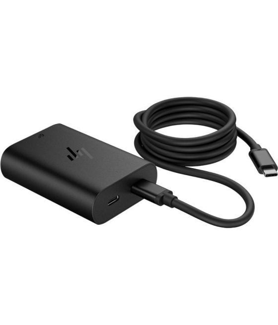 Cargador de portátil hp 600q7aa usb tipo-c/ 65w/ automático/ voltaje 5-20v/ 2x usb tipo-c