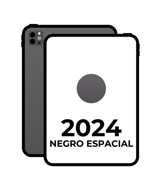 Apple ipad pro 13' 2024 7th wifi/ m4/ 1tb/ negro espacial