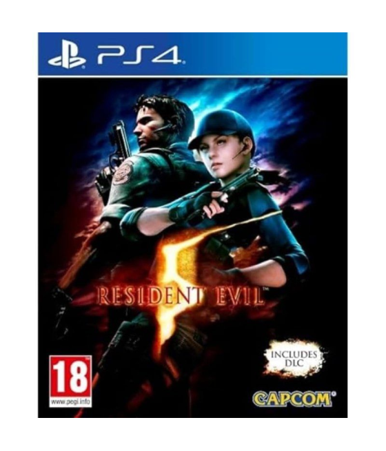 Juego para consola sony ps4 resident evil 5 hd