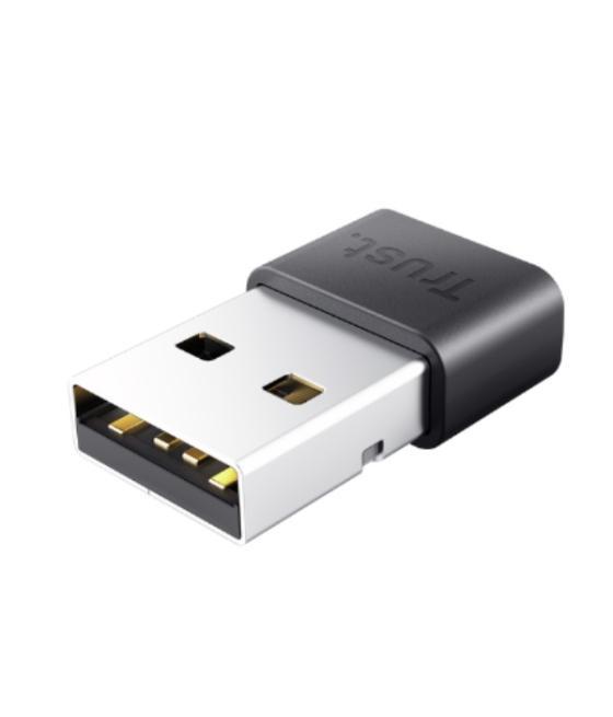 Adaptador bluetooth trust myna 25329 usb bt5 5.3 con alcance 10m