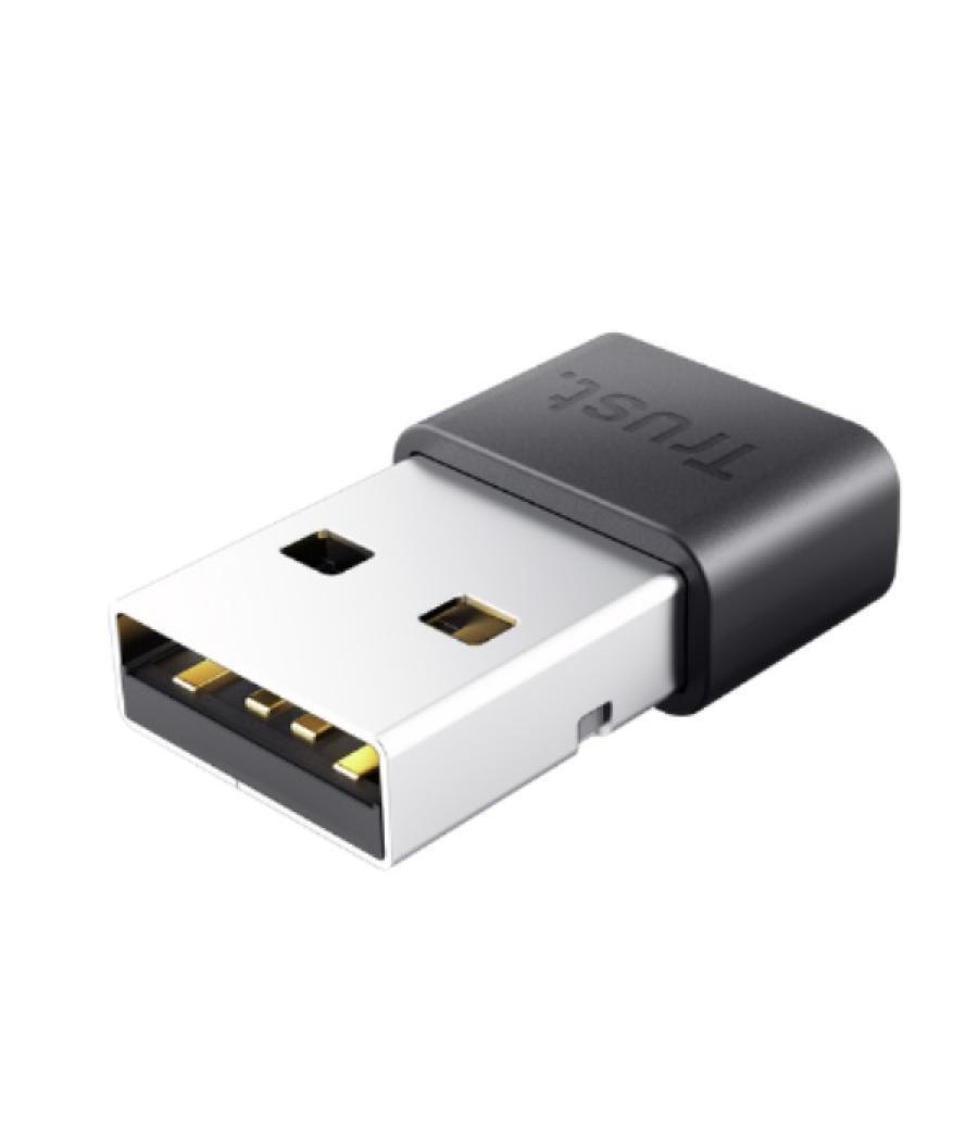 Adaptador bluetooth trust myna 25329 usb bt5 5.3 con alcance 10m