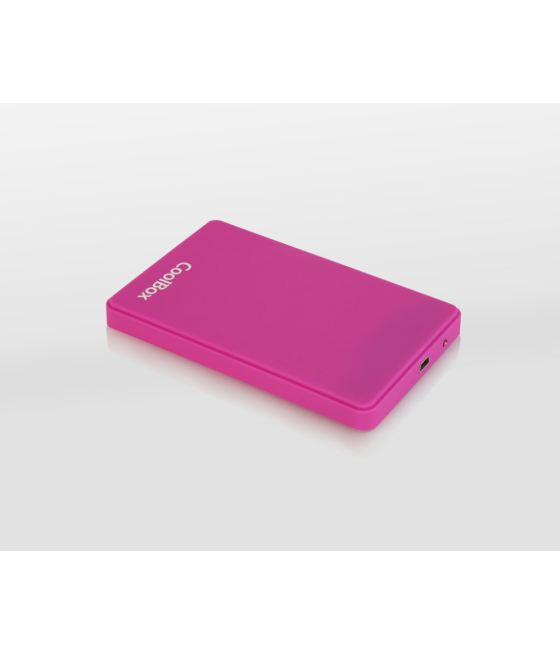 Carcasa externa hdd 2.5" coolbox scg2543 morado usb3.0