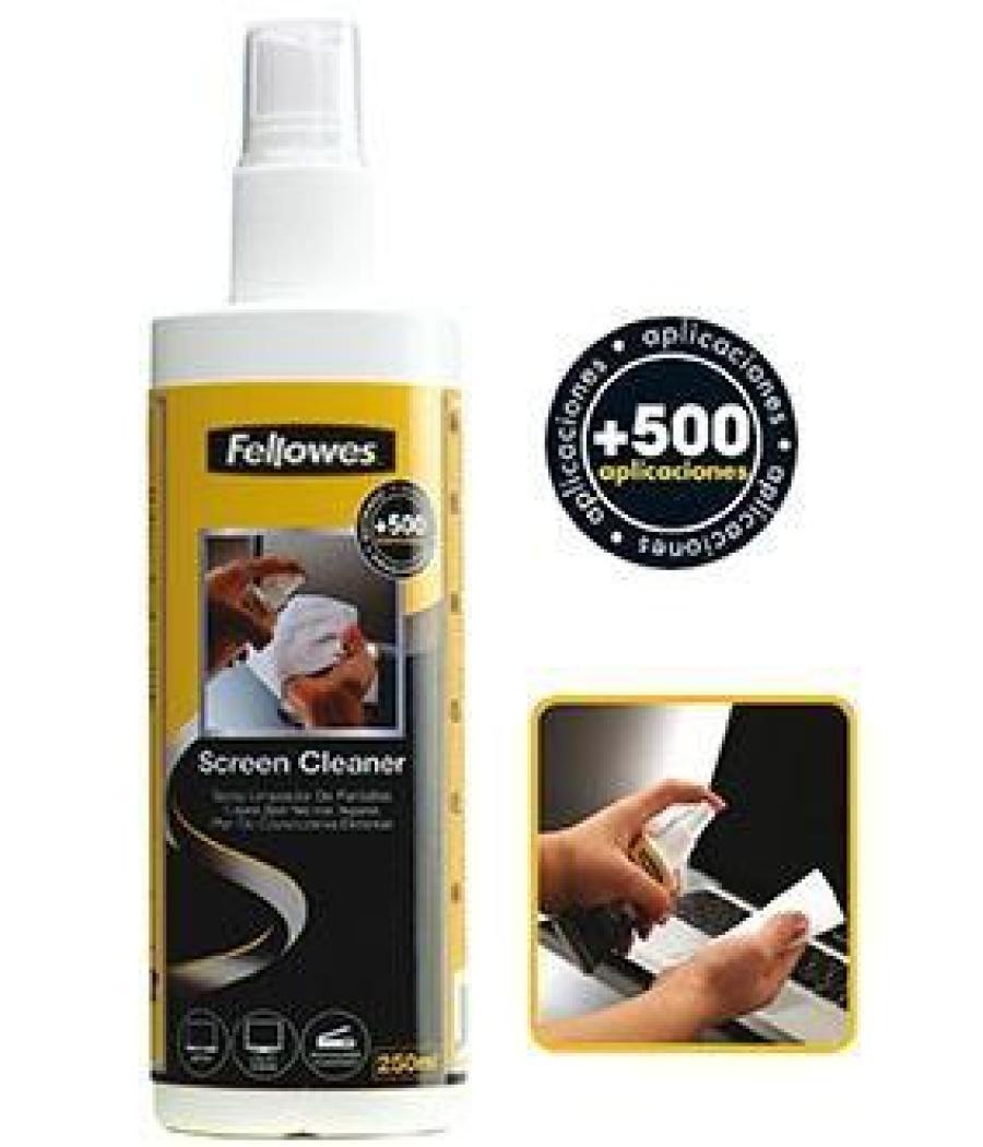 Fellowes spray limpiador 250 ml pantallas