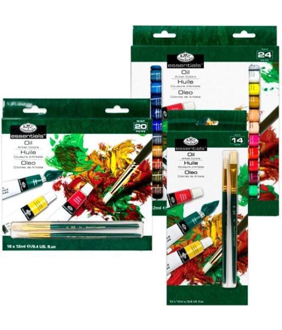 Royal langnickel set de 12 colores de óleos tubo 12ml surtidos
