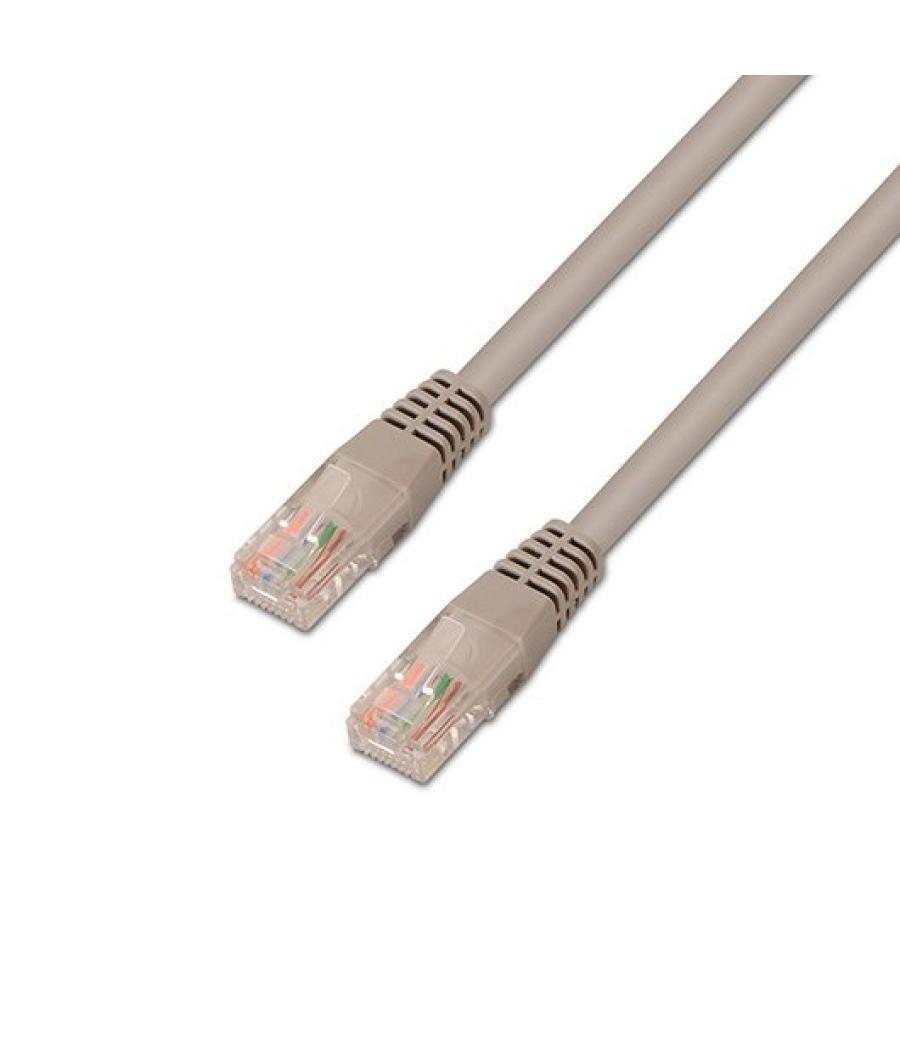 Cable red utp cat5 rj45 aisens 0.3m gris