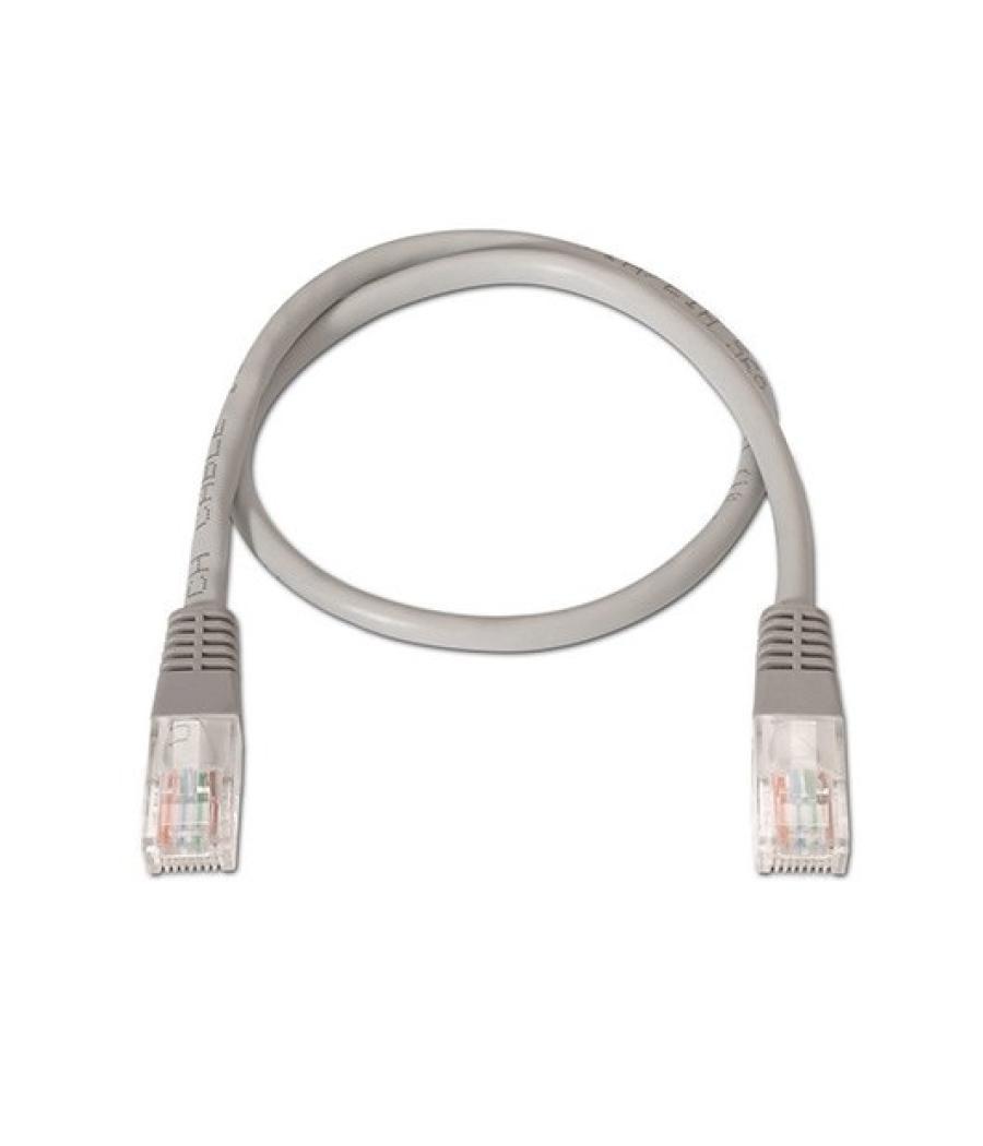 Cable red utp cat5 rj45 aisens 0.3m gris