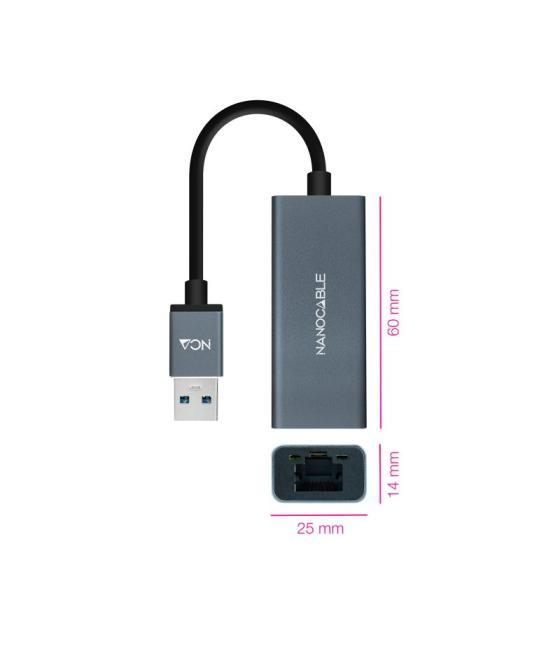 Nanocable conversor usb 3.0 a ethernet gigabit