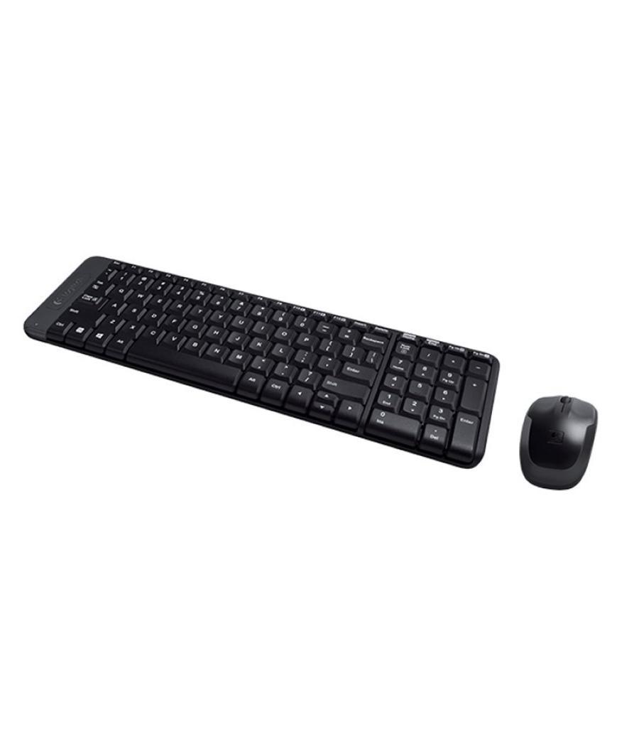 Logitech mk220 teclado +ratón inalambrico 2.4ghz