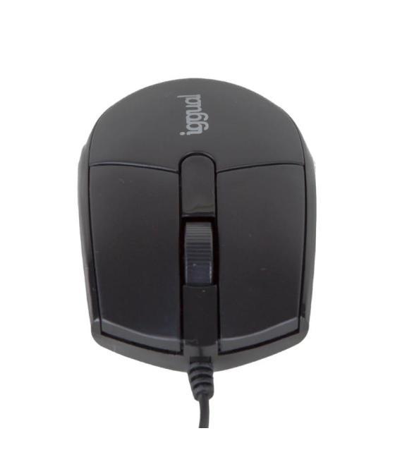 Iggual ratón óptico com-basic3-800dpi negro