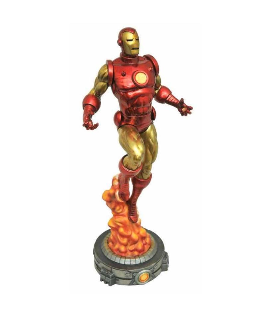 Figura diamond collection marvel avengers iron man clasico 28 cm pvc diorama gallery