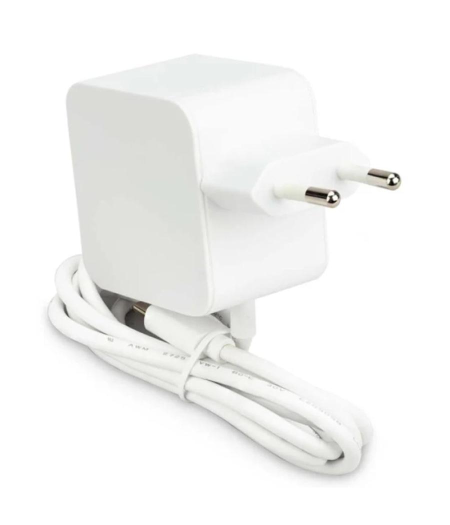 Fuente de alimentacion cargador raspberry pi 5 usb c 27 w color blanco