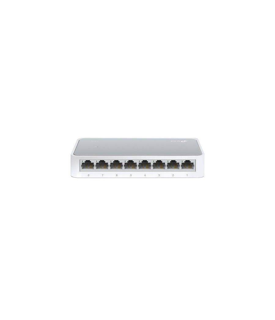TP-LINK TL-SF1008D No administrado Fast Ethernet (10/100) Blanco - Imagen 1