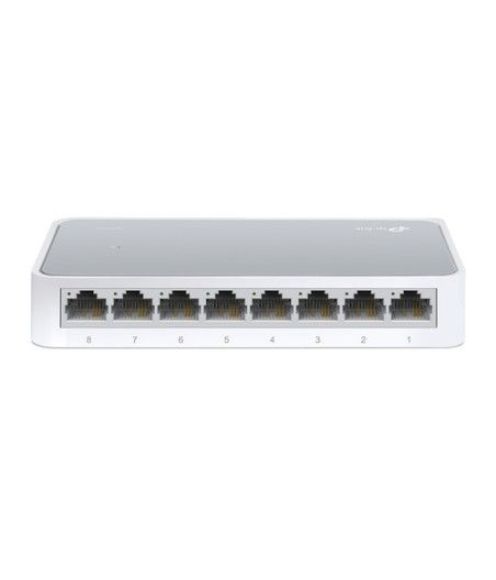 TP-LINK TL-SF1008D No administrado Fast Ethernet (10/100) Blanco - Imagen 1