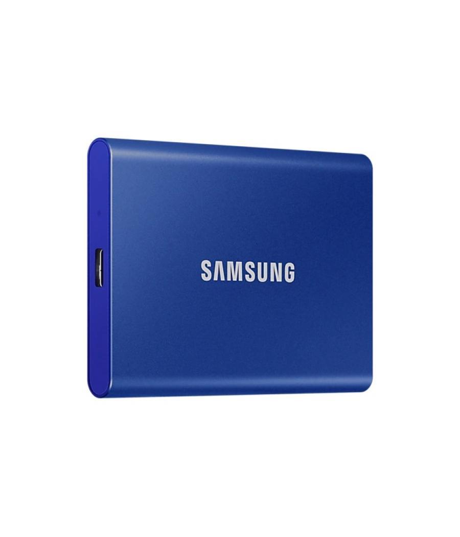 Disco m.2 externo t7 pcie nvme usb 3.2 samsung mu-pc1t0h/ww 1tb blue