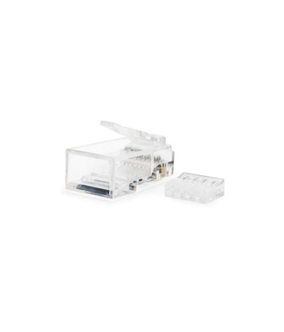 Nanocable conector rj45 categoria 6 utp 100 und.