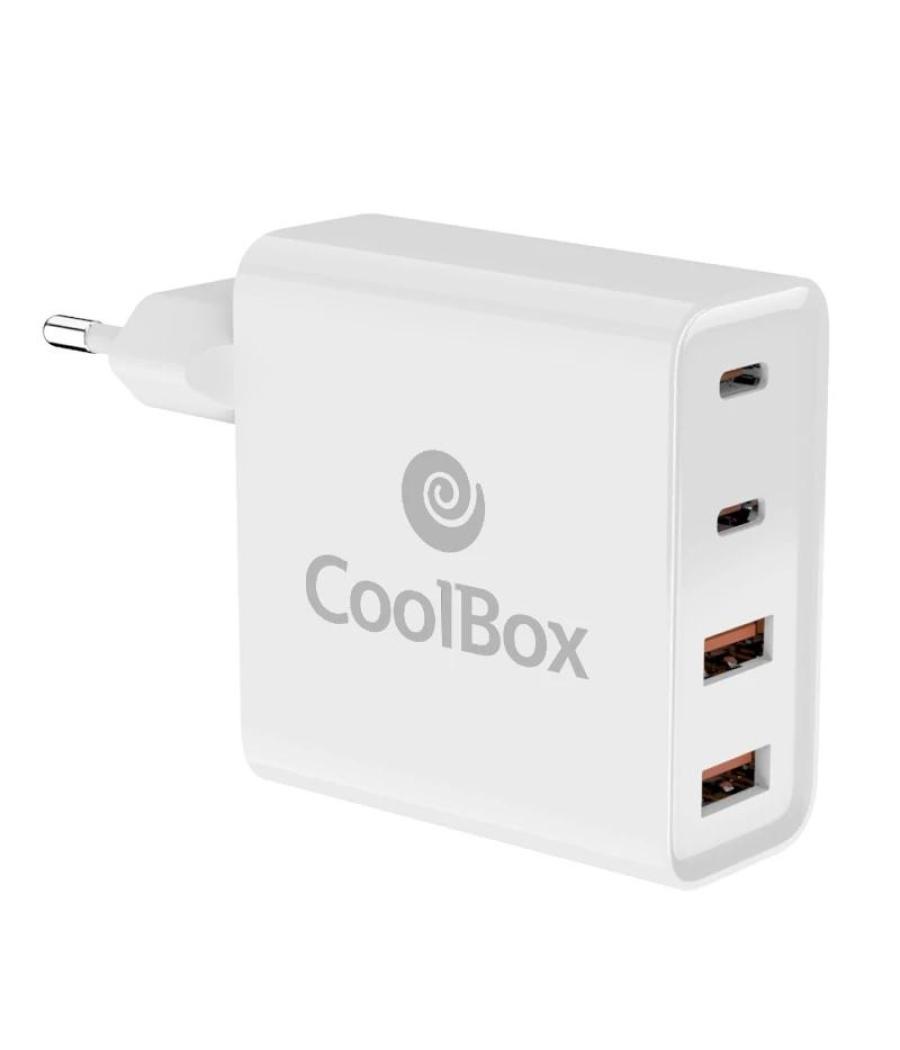 Coolbox cargador usb qc3.0 + pd100w