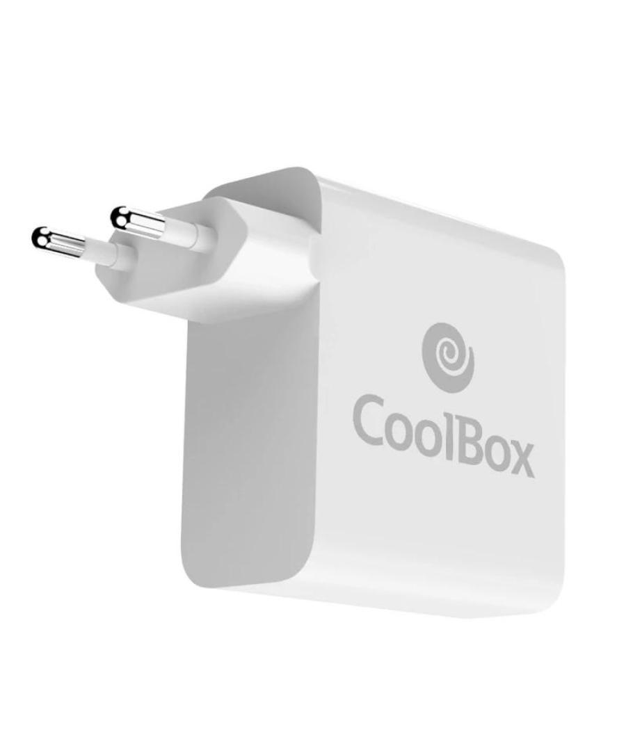 Coolbox cargador usb qc3.0 + pd100w