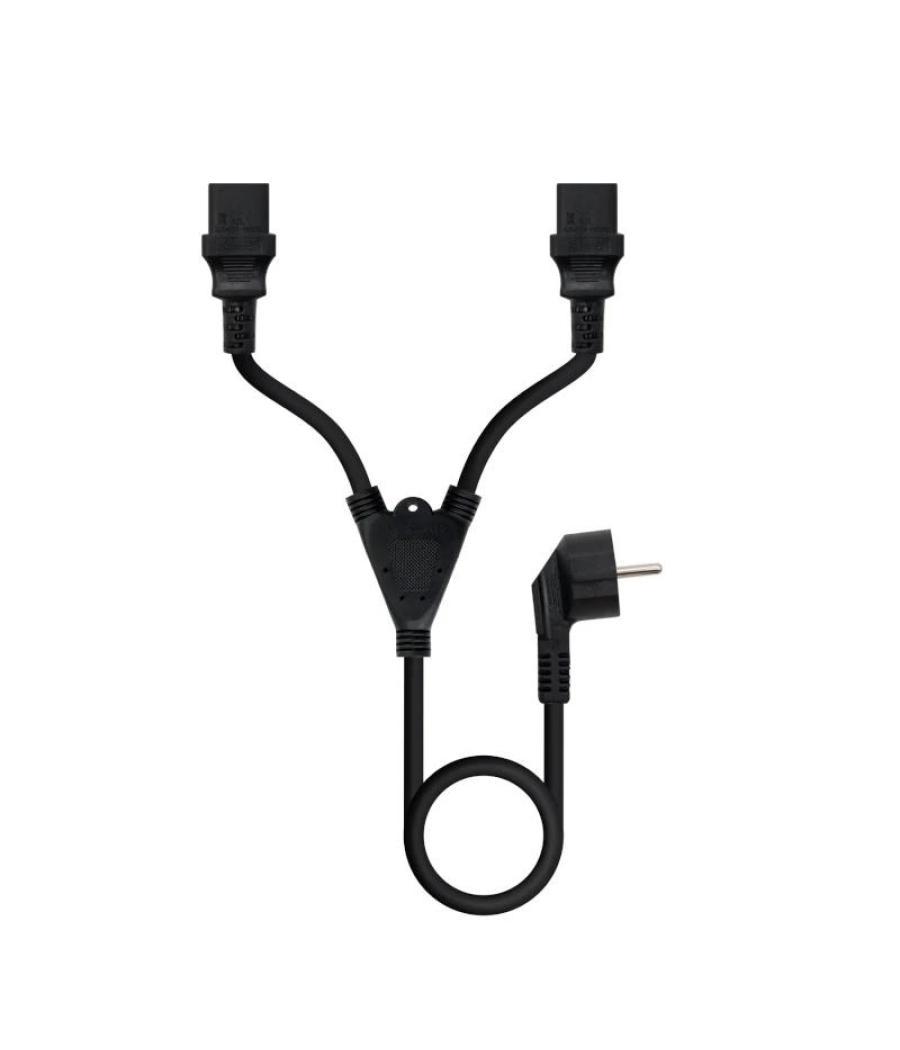 Nanocable cable aliment. cee7/m a 2xc13/h 1,8m