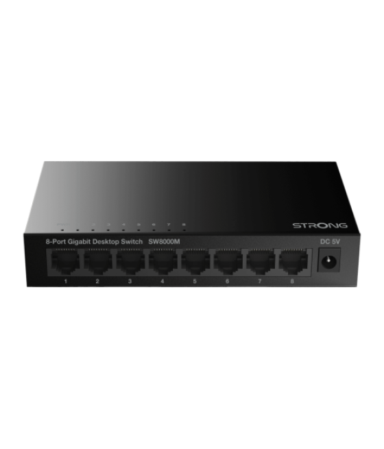 Strong sw8000m switch gigabit ethernet (10/100/1000) negro