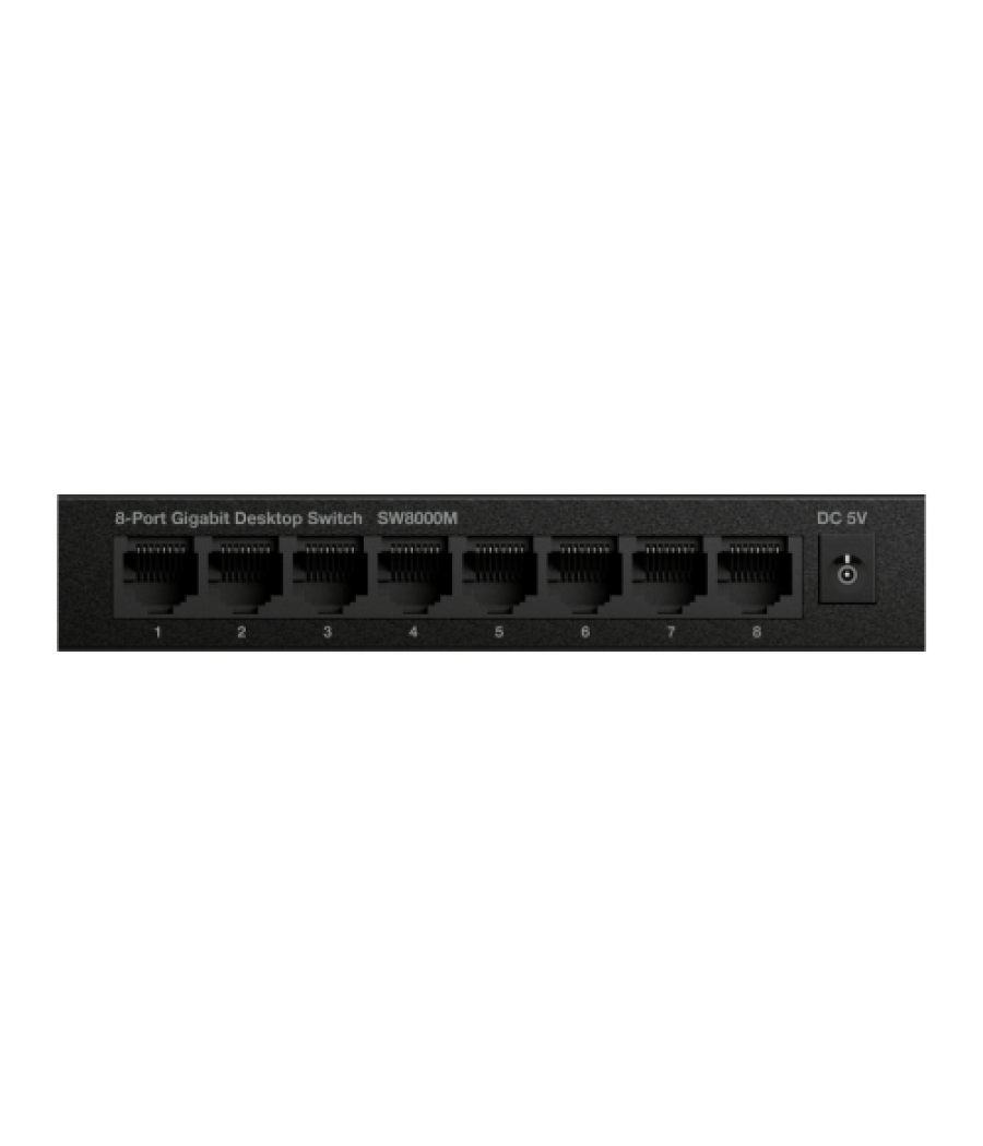 Strong sw8000m switch gigabit ethernet (10/100/1000) negro