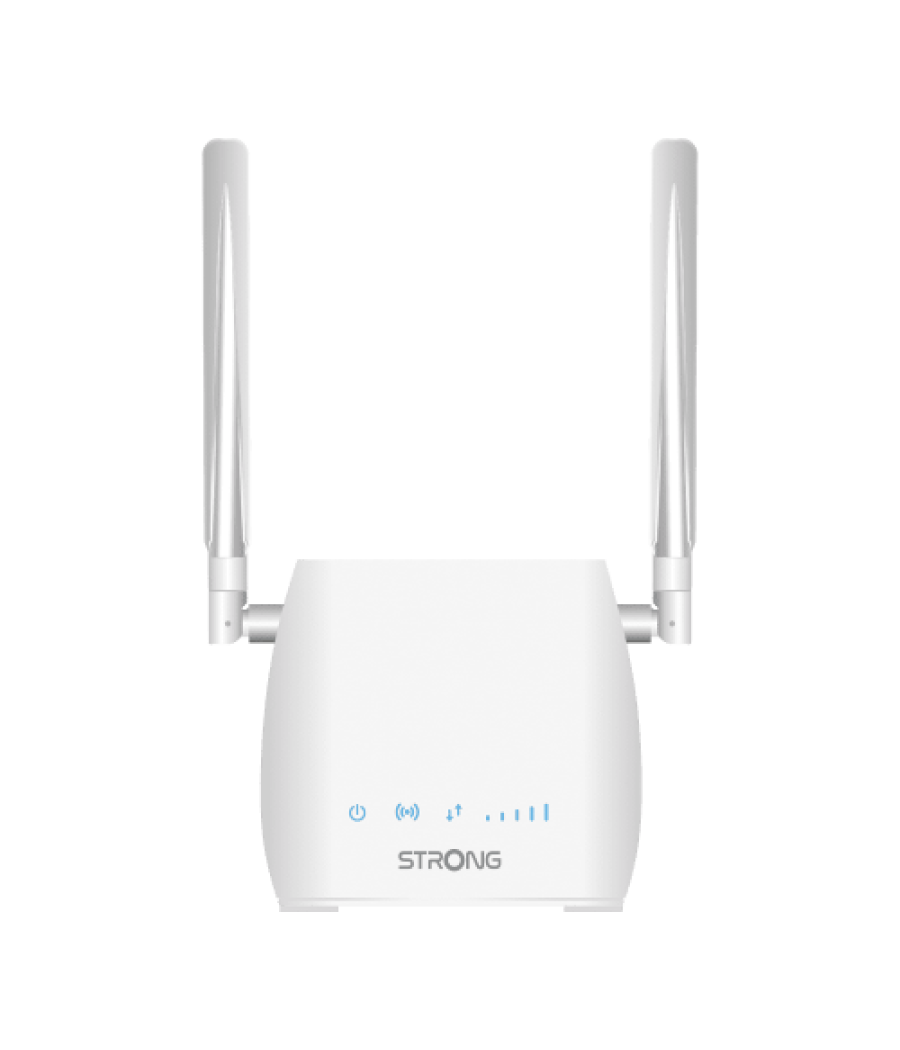 Strong 300m router inalámbrico ethernet rápido banda única (2,4 ghz) 4g blanco