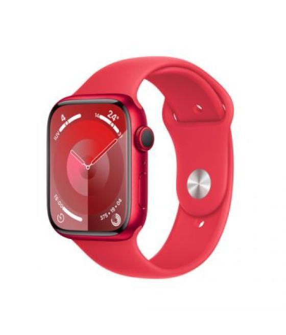 Watch series 9 gps 45mm (product)red aluminium case with (product)red sport band - m/l