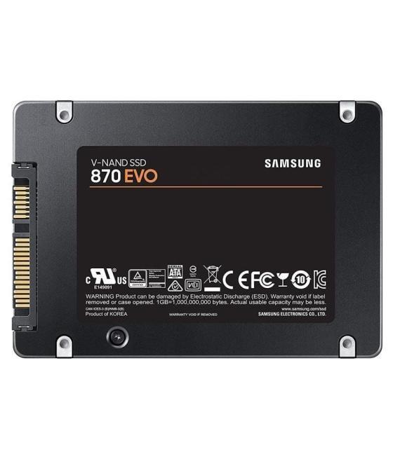 Disco ssd samsung 870 evo 2tb/ sata iii/ full capacity