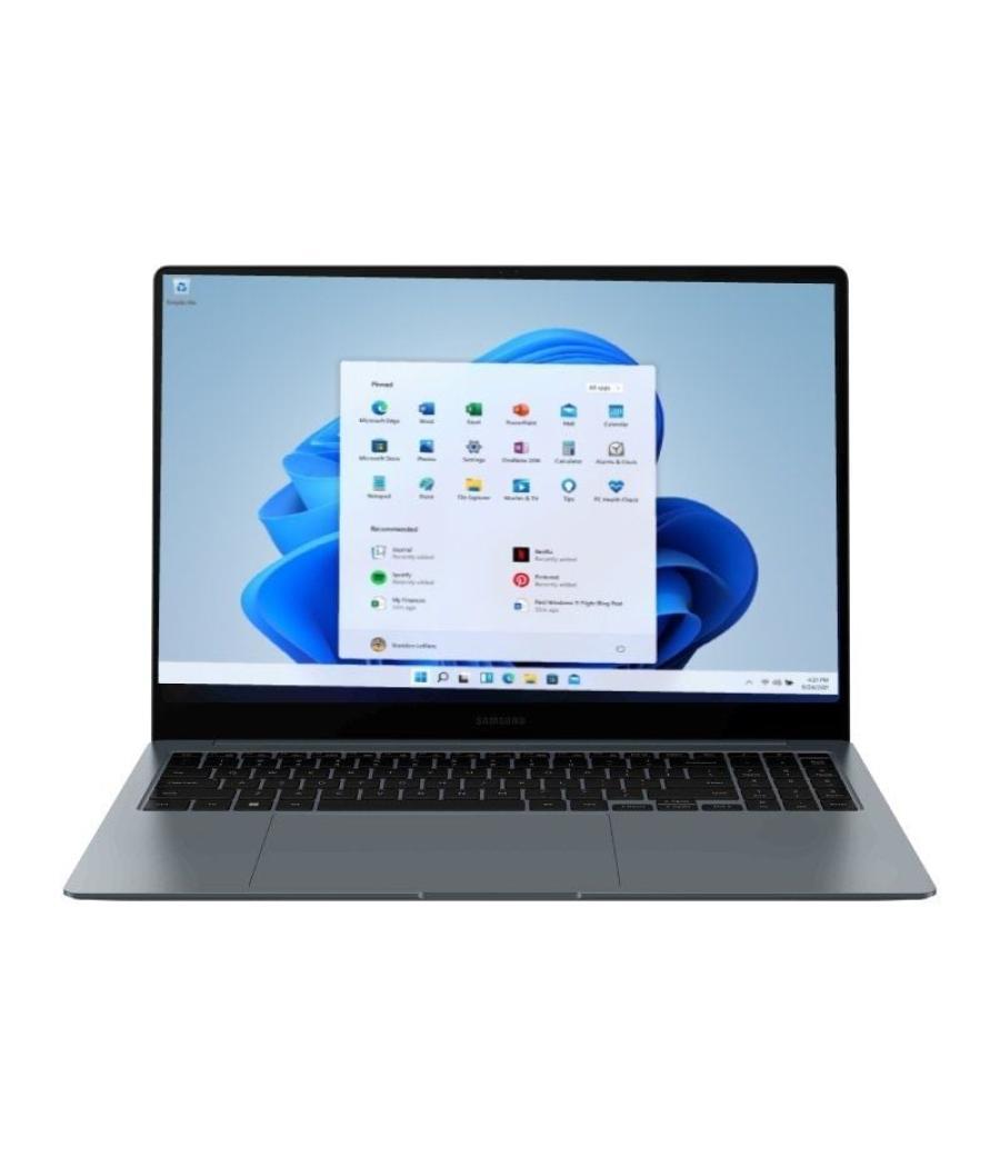 Portátil samsung galaxy book4 pro intel core ultra 7-155h/ 16gb/ 512gb ssd/ 16' táctil/ win11 pro