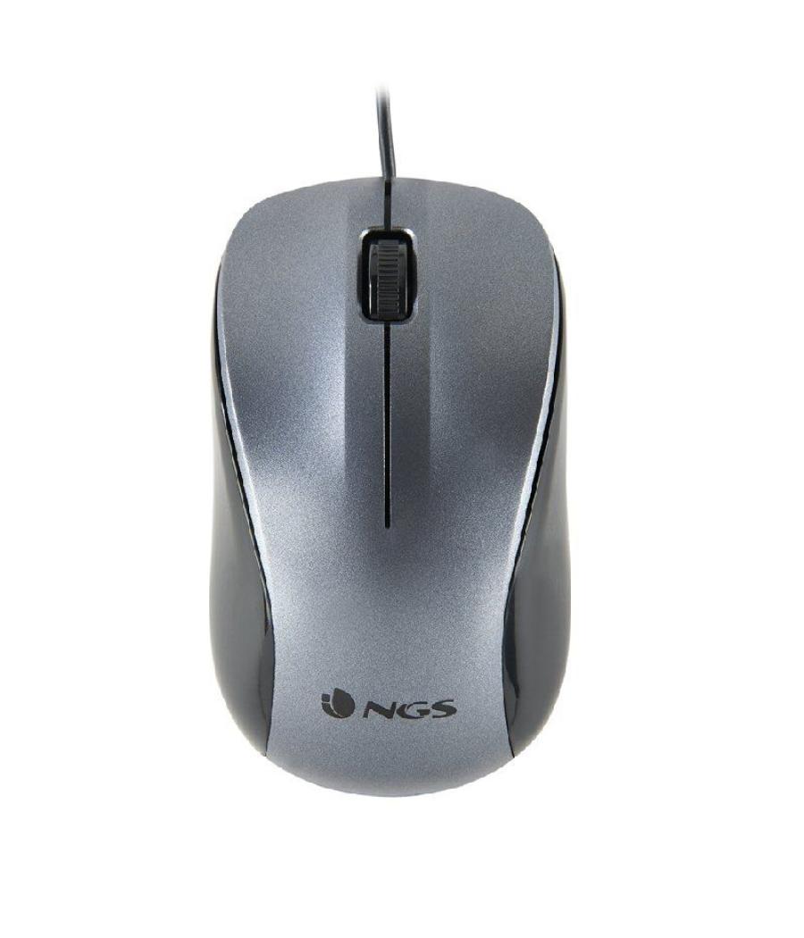 Ratón ngs crew/ hasta 1200 dpi/ gris