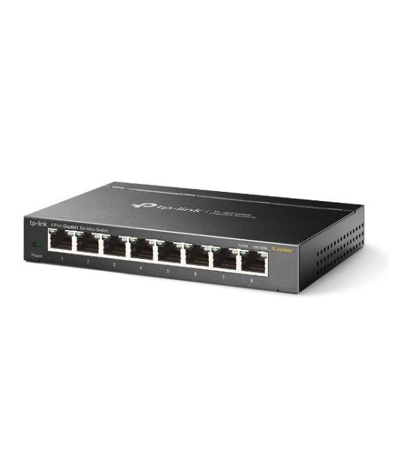 Switch no gestionable tp-link sg108s 8p giga carcasa metalica no rack
