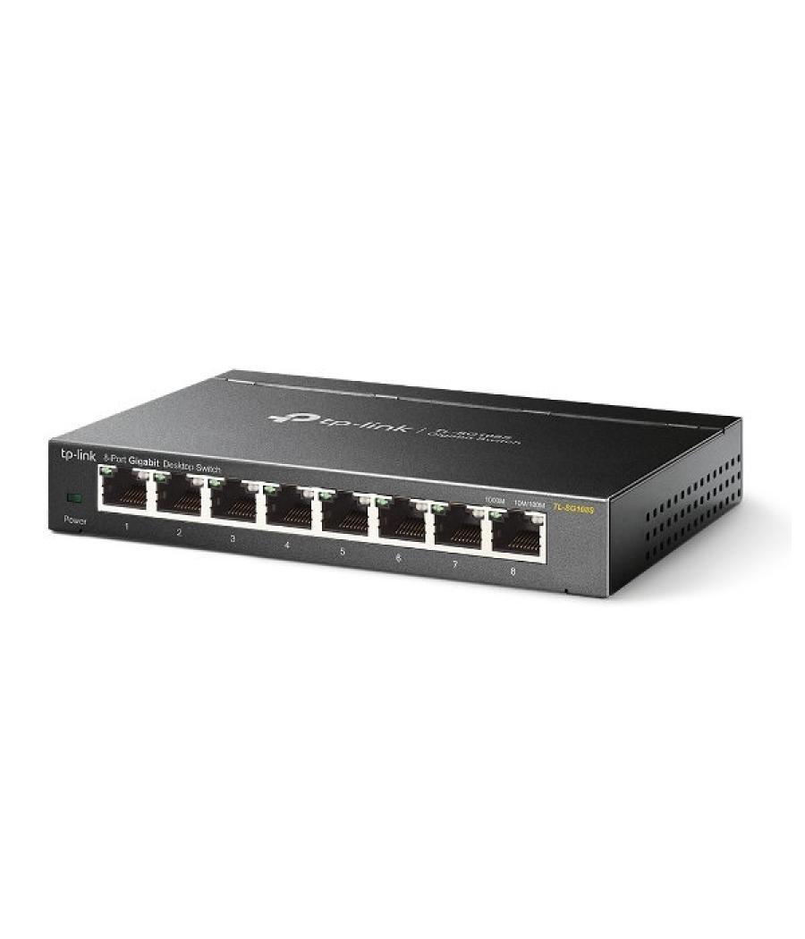 Switch no gestionable tp-link sg108s 8p giga carcasa metalica no rack