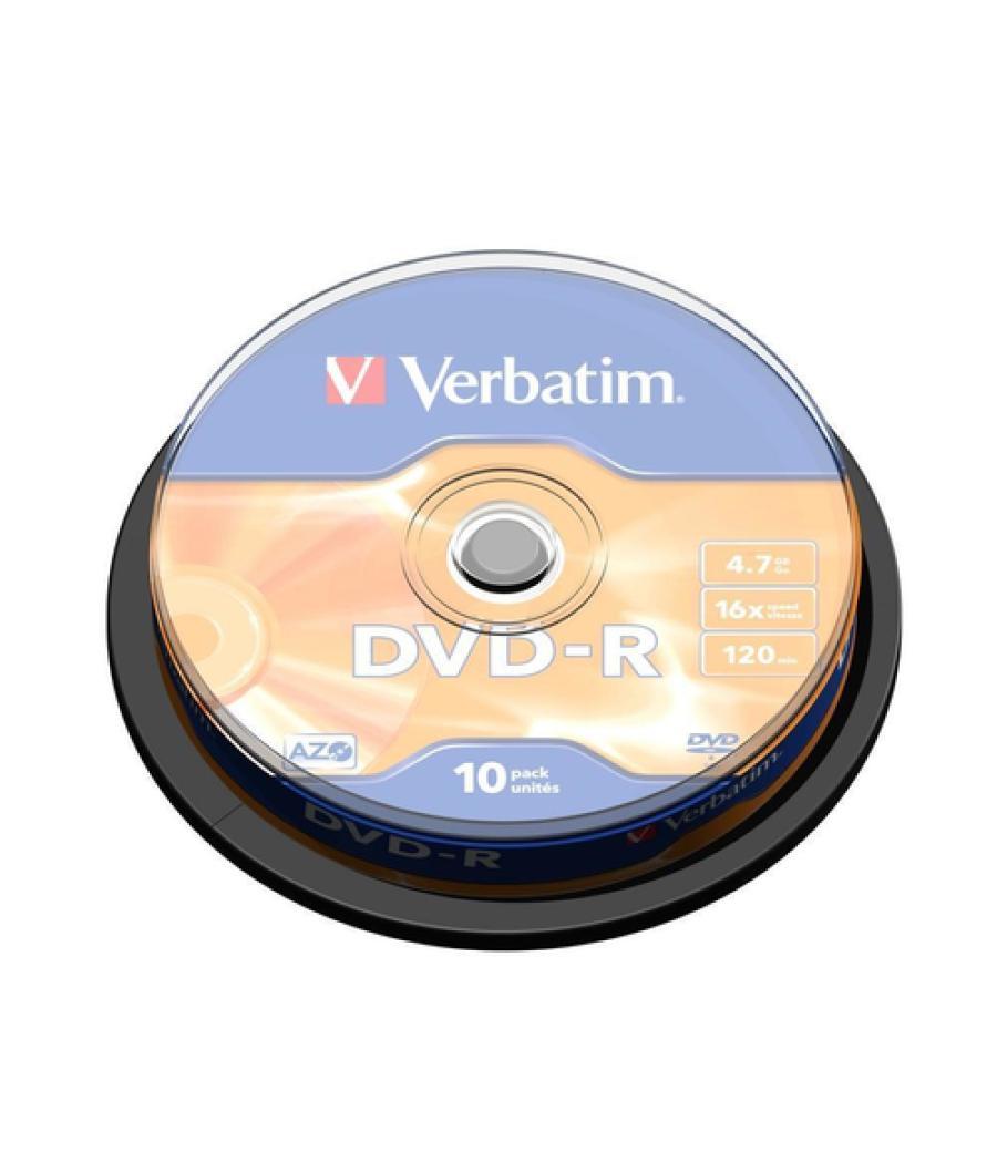 Verbatim DVD-R Matt Silver 4,7 GB 10 pieza(s)