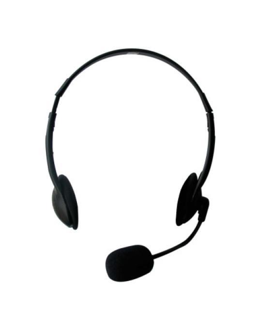 Ewent ew3563 auricular y casco auriculares diadema conector de 3,5 mm negro