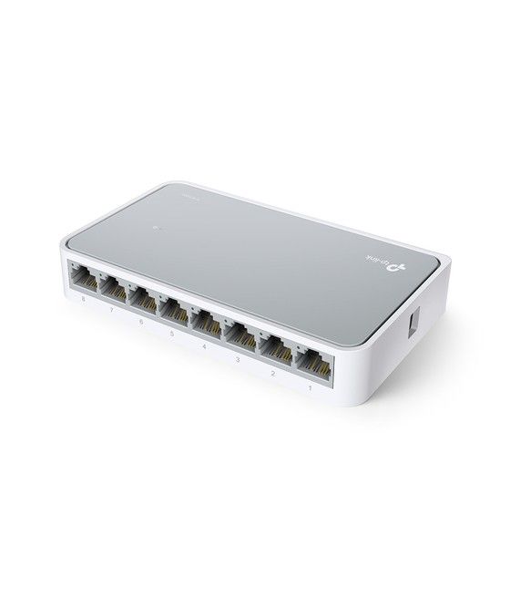 TP-LINK TL-SF1008D No administrado Fast Ethernet (10/100) Blanco - Imagen 2